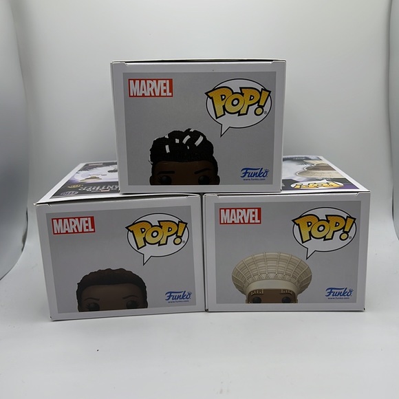 Black Panther Marvel Studios Legacy Collection Funko Pop Bundle - Picture 5 of 6